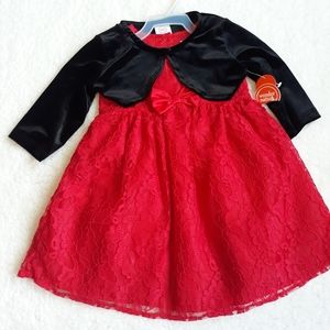 Little Girls Special Event Dress W Petticoat